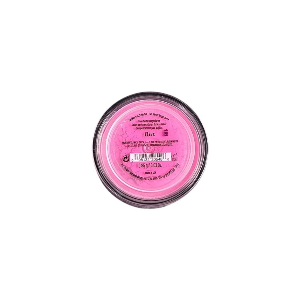bareMinerals Flirt Cheek Tint Loose Mineral Blush Bright Pink Discont’d Sealed